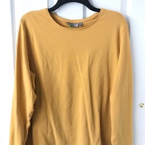 Mustard Yellow 90’s Oversized Long Sleeve